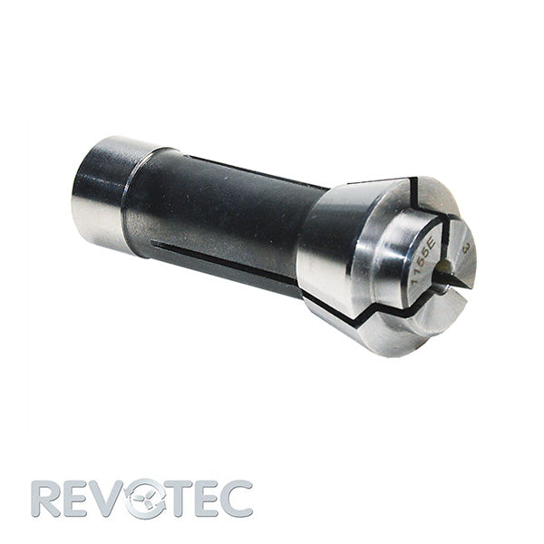 REVOTEC 1155E F12 Druckspannzange rund, Dead-length collet round, Pince de serrage rond, Pinza di chiusura tonda, Pinza de presión Tipo 100 redondo, Tulej Tulejka zaciskowa DIN6343 Okrągły