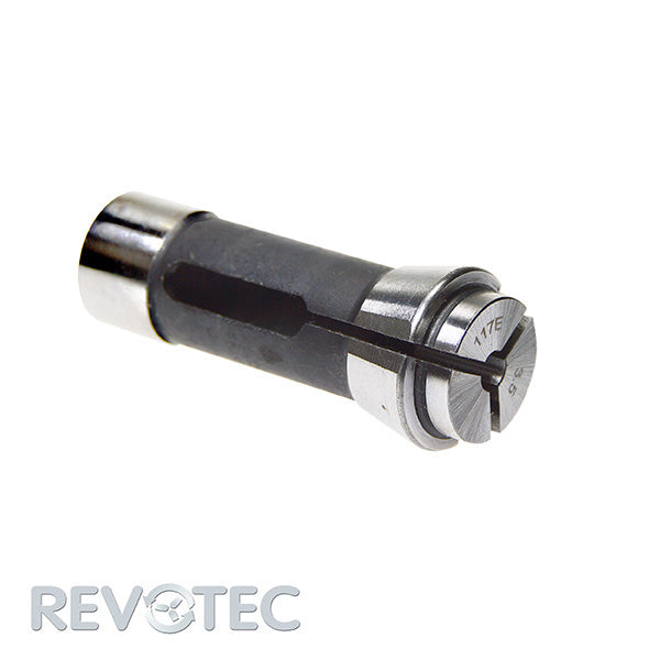 REVOTEC 117E F14 Druckspannzange rund, Dead-length collet round, Pince de serrage rond, Pinza di chiusura tonda, Pinza de presión Tipo 100 redondo, Tulej Tulejka zaciskowa DIN6343 Okrągły