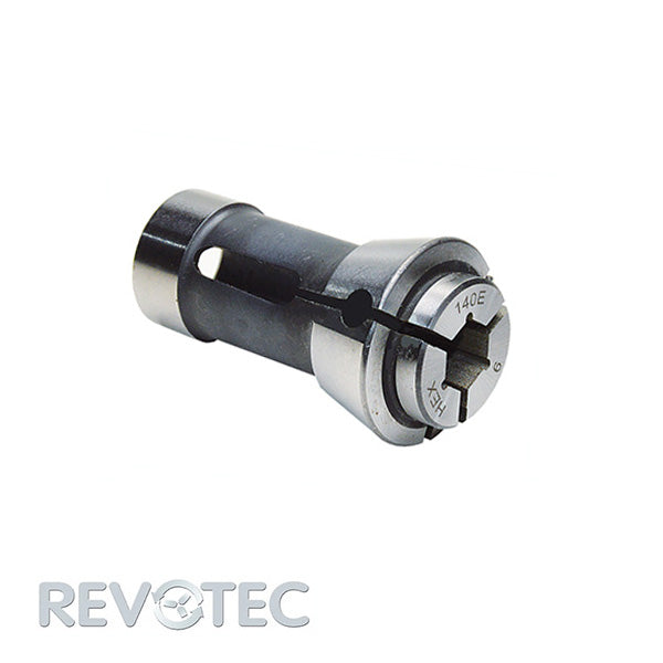 REVOTEC 140E F22 Druckspannzange Sechskant, Dead-length collet hexagon, Pince de serrage six-pans, Pinza di chiusura esagonale, Pinza de presión Tipo 100 hexagonal, Tulej Tulejka zaciskowa DIN6343 Sześciokąt