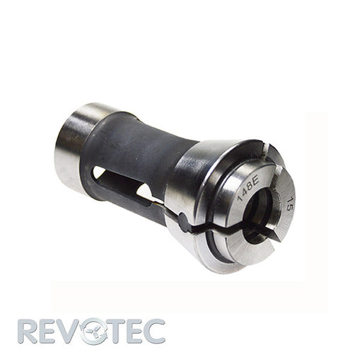REVOTEC 148E F28 Druckspannzange rund, Dead-length collet round, Pince de serrage rond, Pinza di chiusura tonda, Pinza de presión Tipo 100 redondo, Tulej Tulejka zaciskowa DIN6343 Okrągły