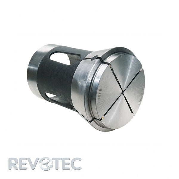 REVOTEC 185E F66 Notfall-Druckspannzange, emergency dead-length collet, Pince de dépannage type F, pinza tipo F di emergenza, Pinza de presión tipo 100 di emergenzia, Tuleja zaciskowa DIN 6343 SOFT (rezerwowe)