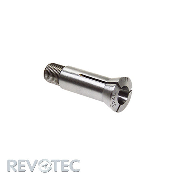 REVOTEC 324E B15 Zugspannzange rund, Draw-in collet round, Pince tirée rond, pinza tirata tonda, Pinza detracción Serie 300 redondo, Tuleja zaciskowa z gwintem zewnętrznym DIN6341 okrągły