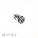 REVOTEC Präzisionsspannzange ER8-HP 4004E-HP 10µm, precision collet ER8-HP 10µm, Pince de serrage précision ER8-HP 10µm, Pinza precisione ER8-HP 10µm, Pinza precisión tipo ER8-HP 10µm, Tulejka zaciskowa wysokiej precyzji ER8-HP 10µm