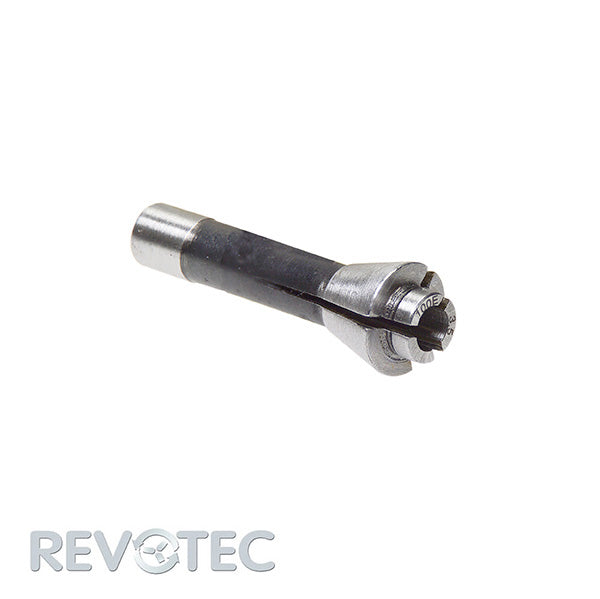 REVOTEC 100E F6 Druckspannzange rund, Dead-length collet round, Pince de serrage rond, Pinza di chiusura tonda, Pinza de presión Tipo 100 redondo, Tulej Tulejka zaciskowa DIN6343 Okrągły