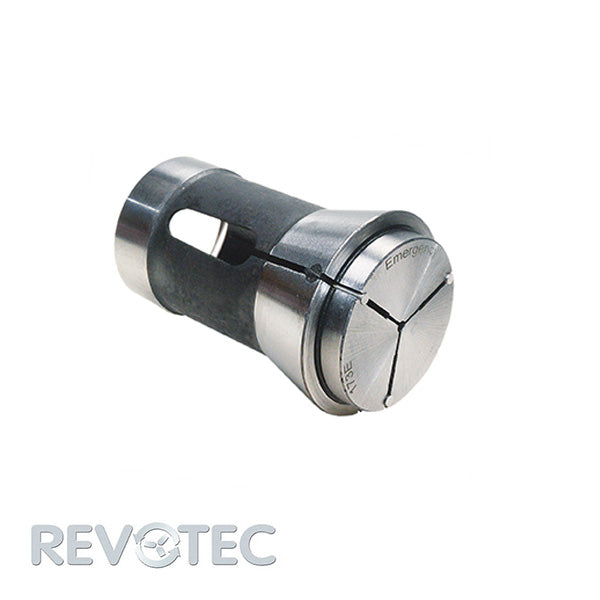 REVOTEC 173E F48 Notfall-Druckspannzange, emergency dead-length collet, Pince de dépannage type F, pinza tipo F di emergenza, Pinza de presión tipo 100 di emergenzia, Tuleja zaciskowa DIN 6343 SOFT (rezerwowe)